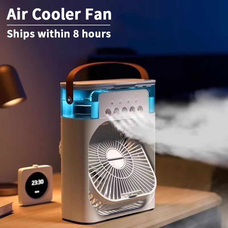 Phone Cooling Fan - Mini climatiseur 3 en 1, refroidisseur