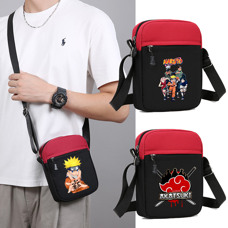 Phone Accessories For Boys - Sac en toile Naruto pour garçon,