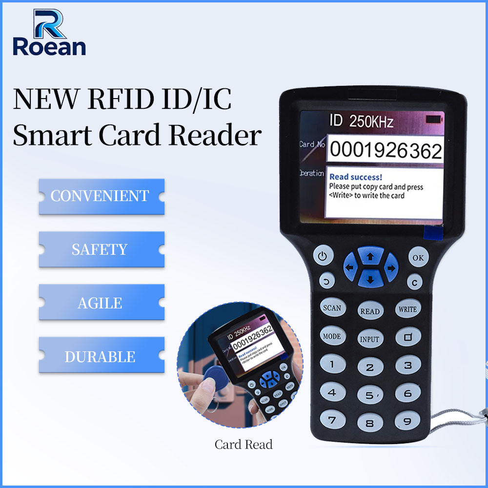 Nfc Card Reader - Lecteur-graveur RFID NFC portable 10 fréquences