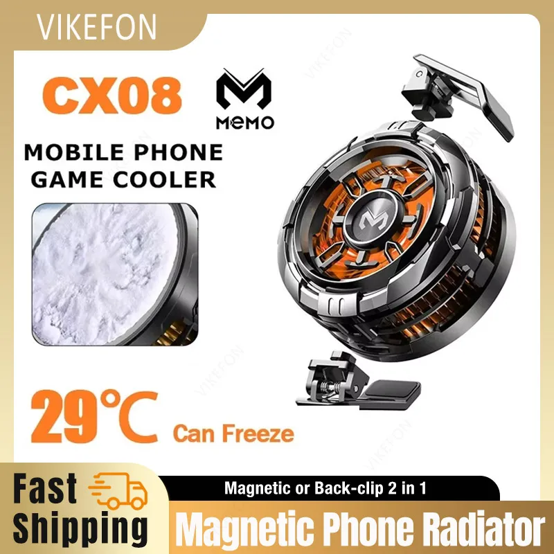 Phone Cooling Fan - Clip arrière magnétique universel 2 en