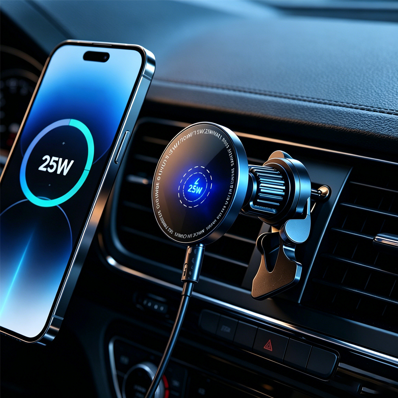 Phone Cooling Fan - Support de chargeur de voiture sans