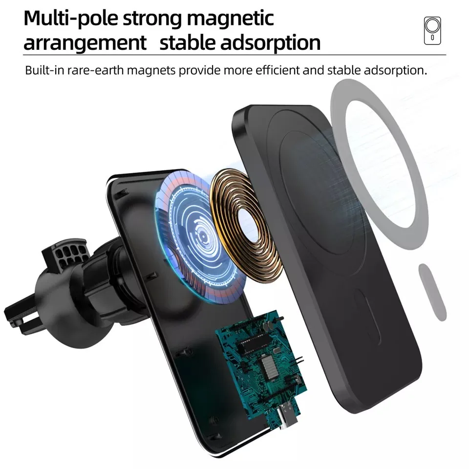 UYUXIO 30W chargeur sans fil s - Phone Cooling Fan avis et prix