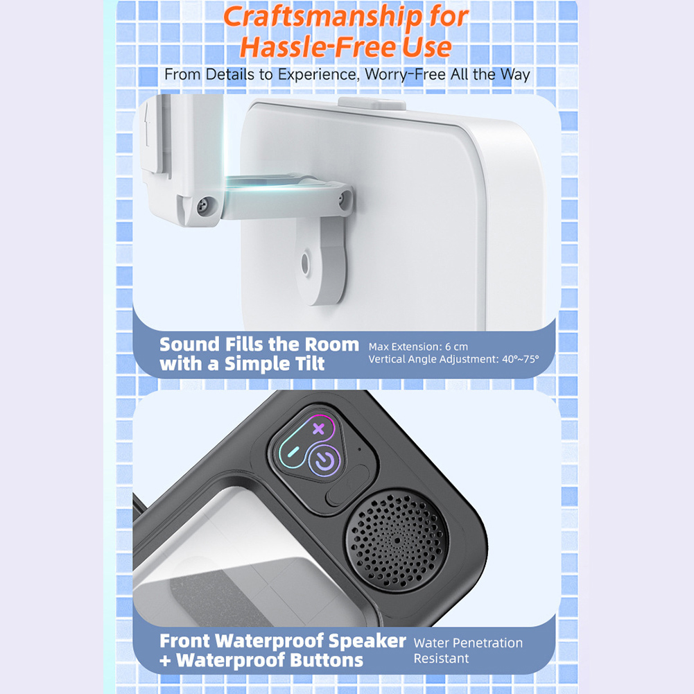 Haut-parleur de douche Bluetoo - Phone Accessories Brands avis et prix