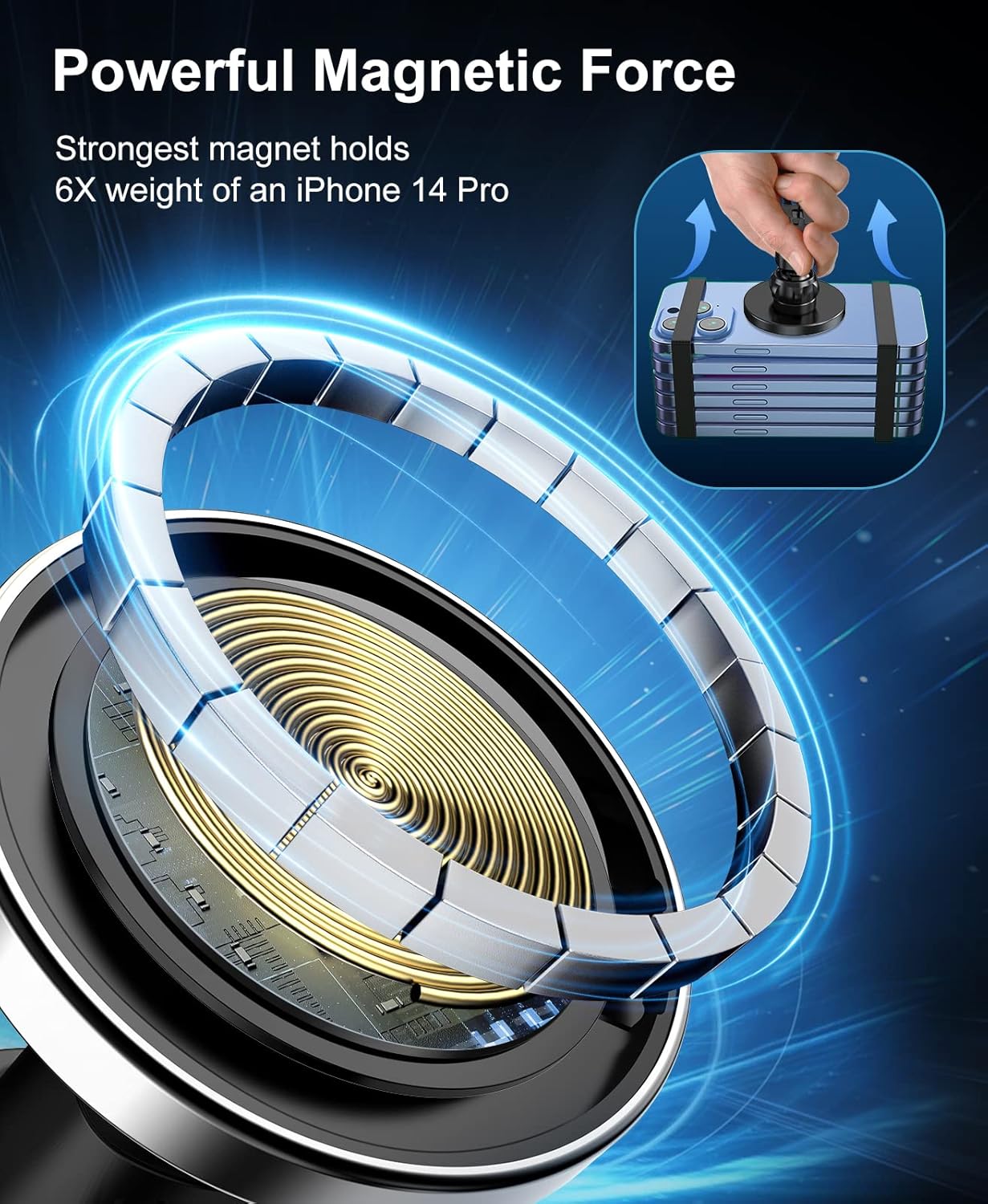 UYUXIO support de téléphone ma - Phone Cooling Fan avis et prix