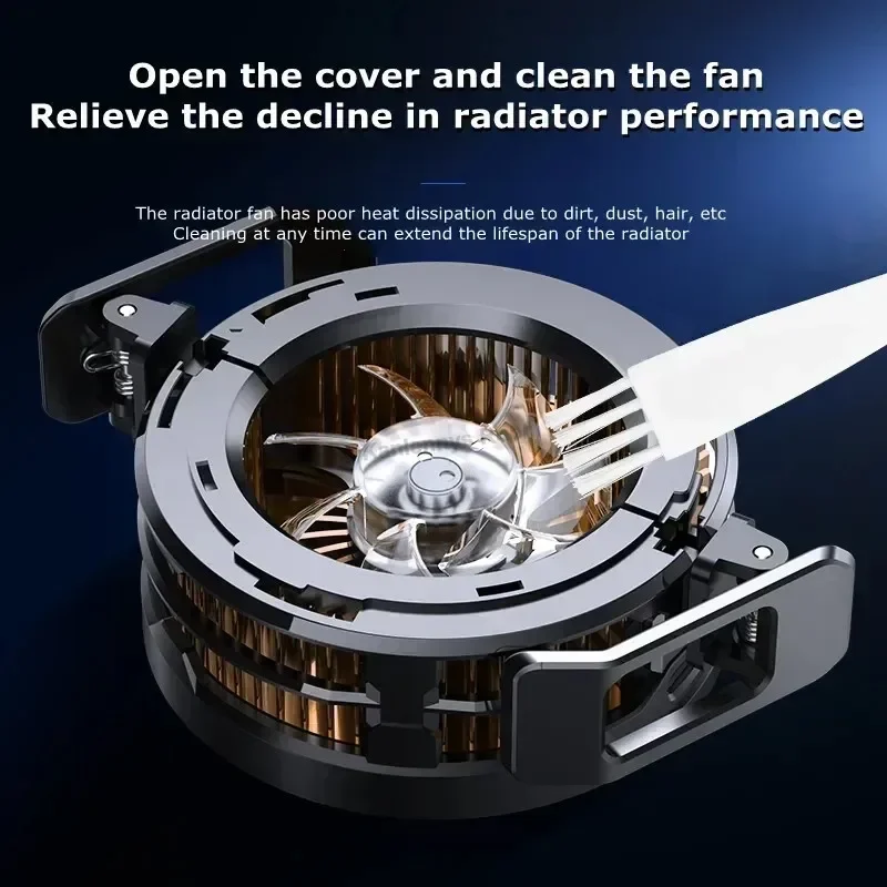 Clip arrière magnétique univer - Phone Cooling Fan avis et prix