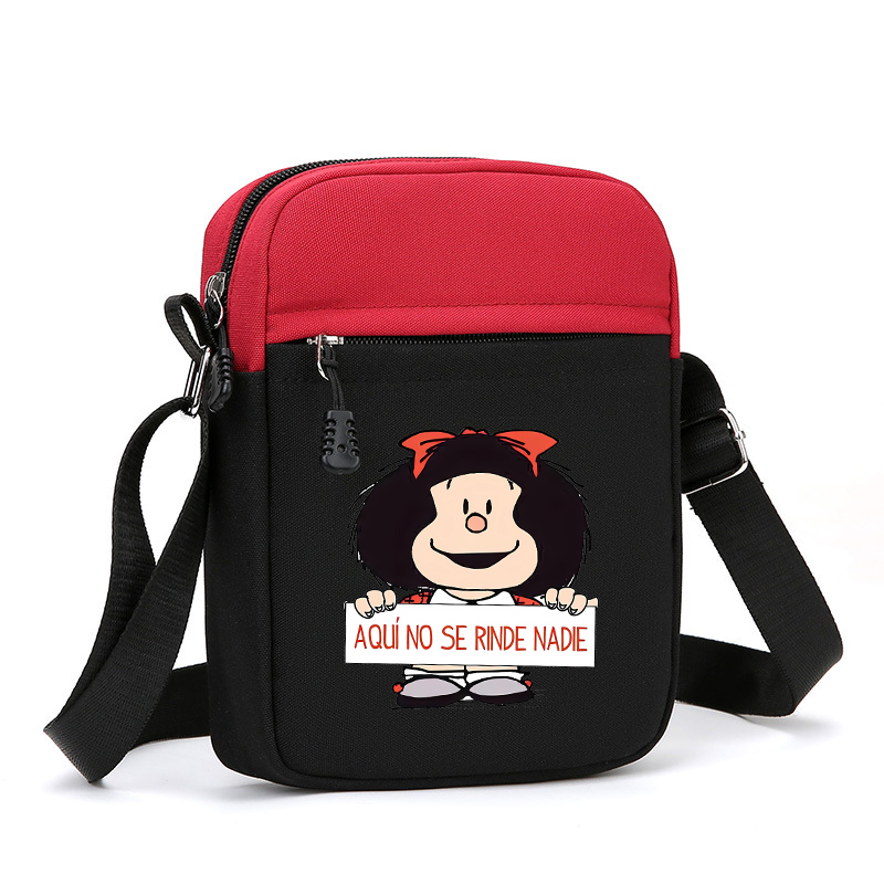 Sac bandoulière Mafalda motif  - Phone Accessories For Boys avis et prix