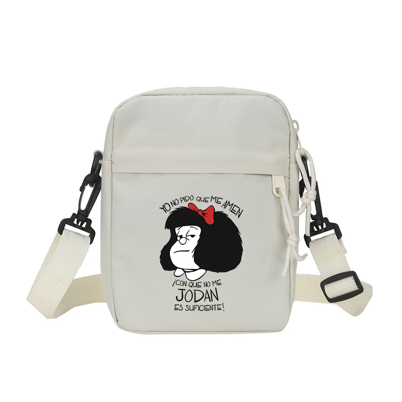 Sac bandoulière Mafalda motif  - Phone Accessories For Boys avis et prix
