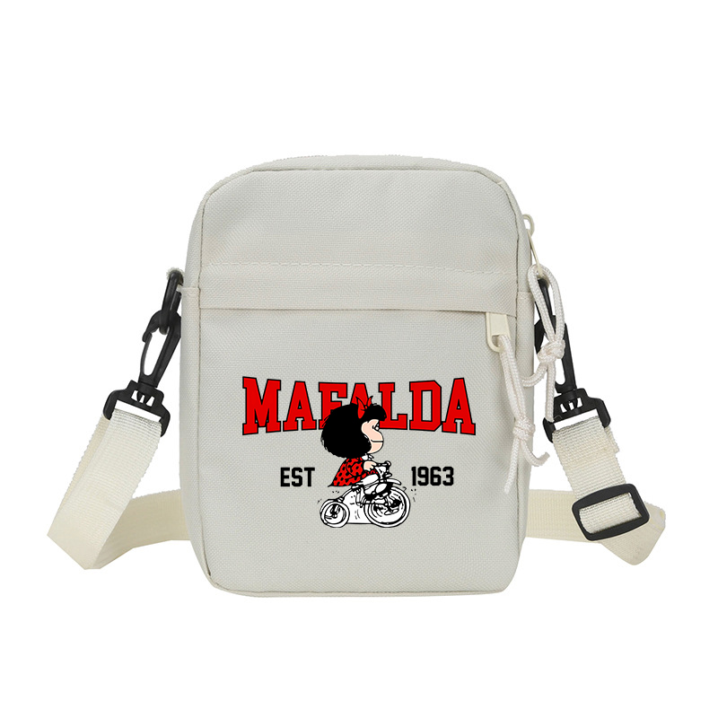 Sac bandoulière Mafalda motif  - Phone Accessories For Boys avis et prix